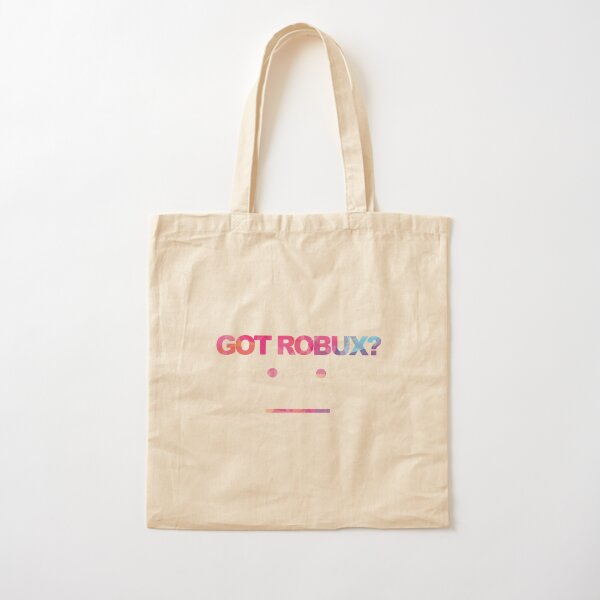 Roblox Robux Tote Bags Redbubble - roblox reusable promo codes for robux