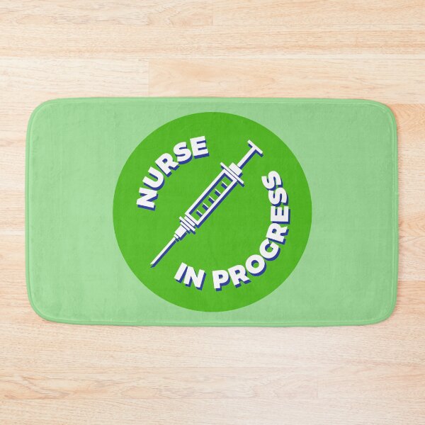 Item preview, Nurse in Progress - Syringe - Green designed and sold by MOREDANKMEMES.