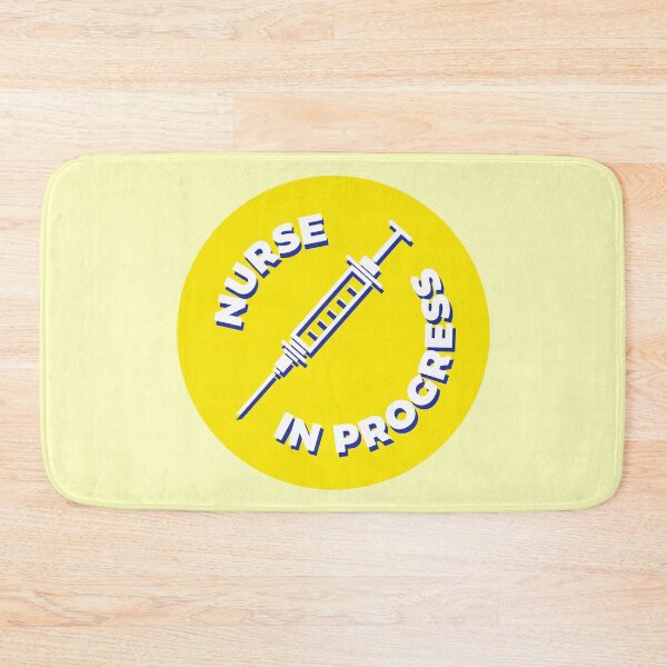 Item preview, Nurse in Progress - Syringe - Yellow designed and sold by MOREDANKMEMES.