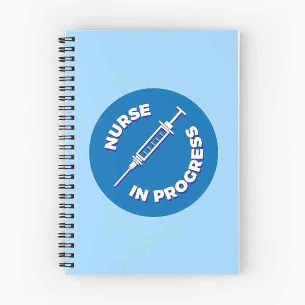 Item preview, Nurse in Progress - Syringe - Blue designed and sold by MOREDANKMEMES.