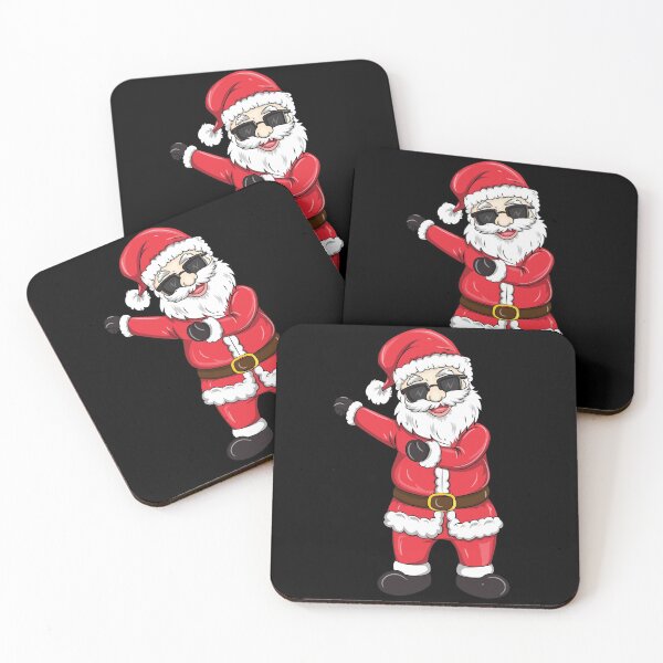 Artikelvorschau, Glasschlacke wie ein Chef Flossing Santa Funny Christmas entworfen und verkauft von evaspark.