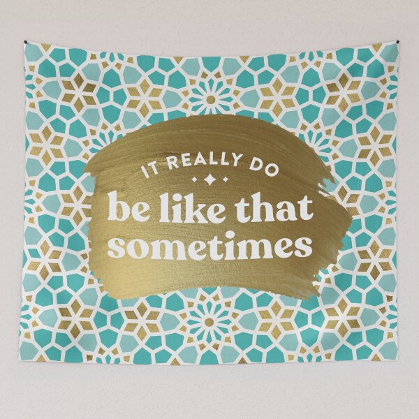 Item preview, It Really Do Be Like That Sometimes – Mint & Gold Palette designed and sold by Cat Coquillette.