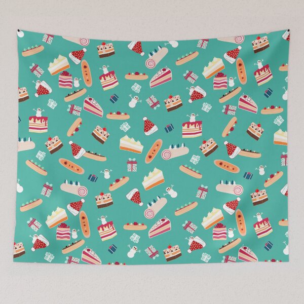 Item preview, Christmas pastry pattern designed and sold by SweetCoolVibes.