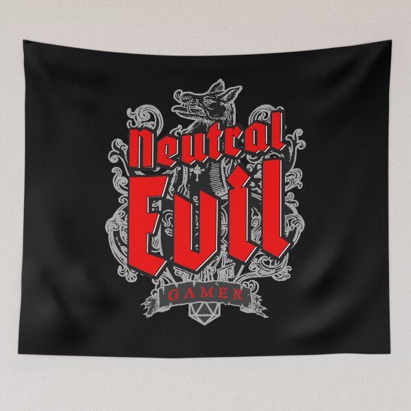 Item preview, Neutral Evil Character Alignment designed and sold by GrandeDuc.