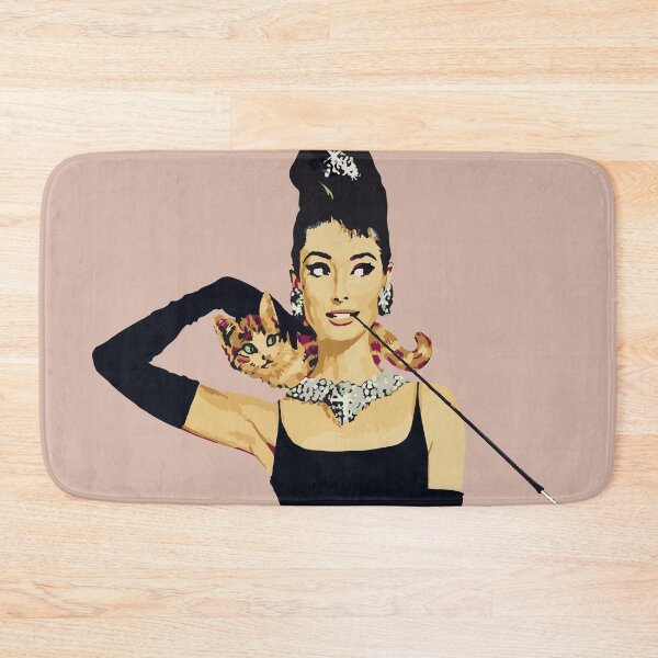 Item preview, Breakfast at Tiffanys | Audrey Hepburn Pastel Pink designed and sold by koovox.