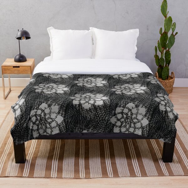 Item preview, Black and white mandala flower pattern 2nd designed and sold by Saulis.