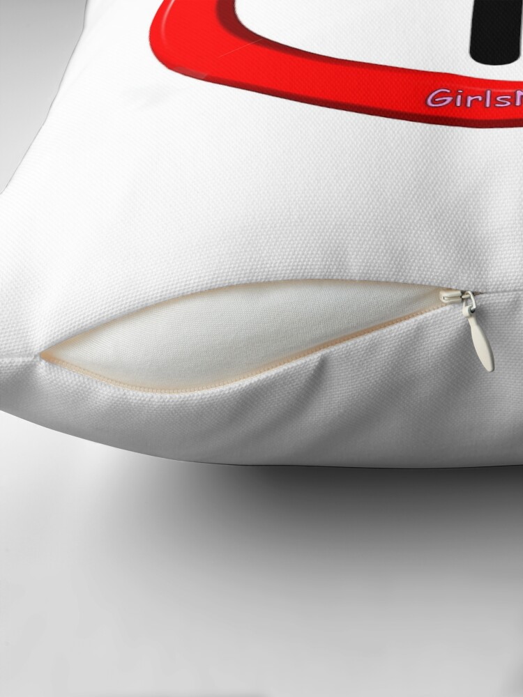 Thumbnail 2 of 4, Pillow, Girls Only! No men allowed! designed and sold by girlsnight.