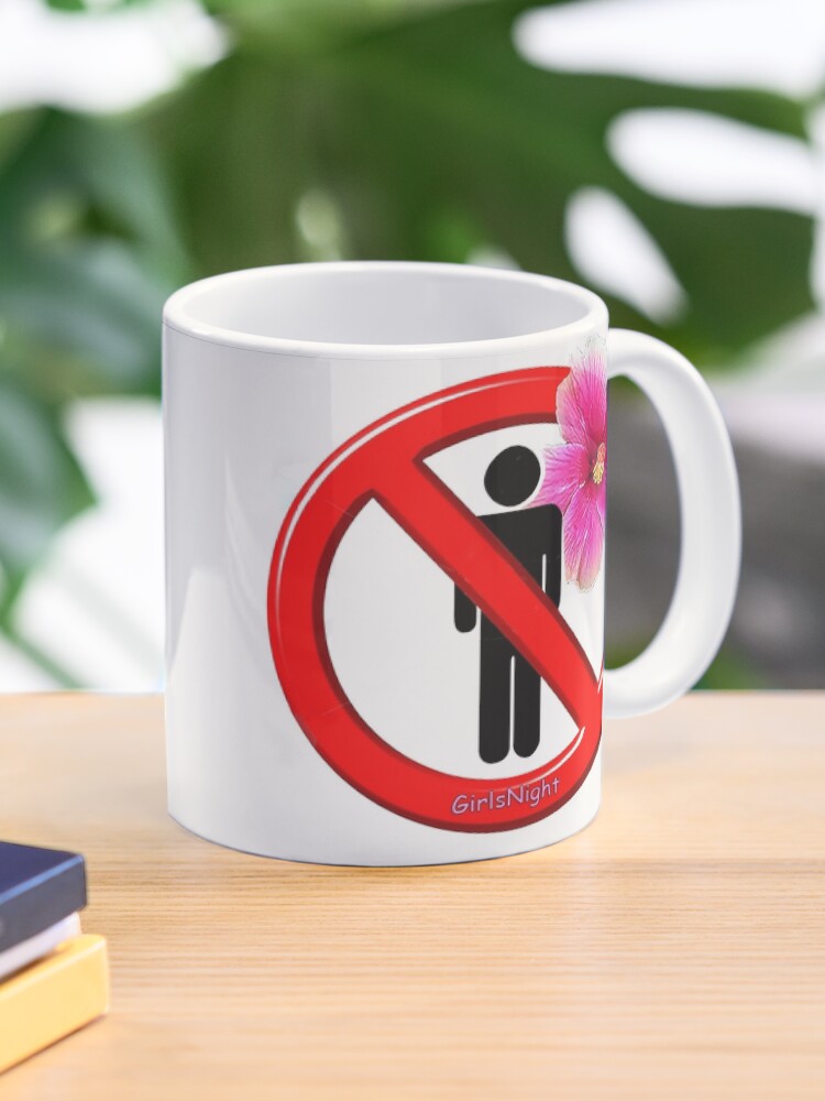 Thumbnail 1 of 6, Coffee Mug, Girls Only! No men allowed! designed and sold by girlsnight.