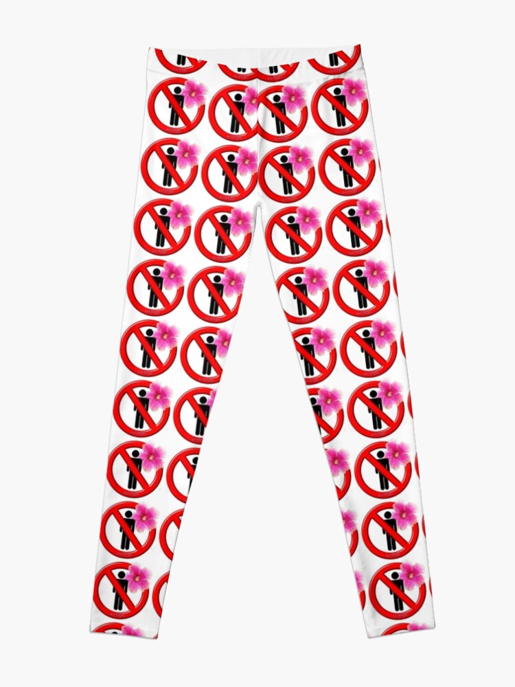 Alternate view of Girls Only! No men allowed! Leggings