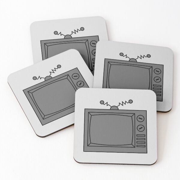 Item preview, Retro Television - Grey / Gray designed and sold by MOREDANKMEMES.