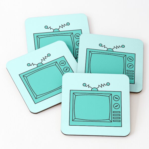 Item preview, Retro Television - Teal designed and sold by MOREDANKMEMES.