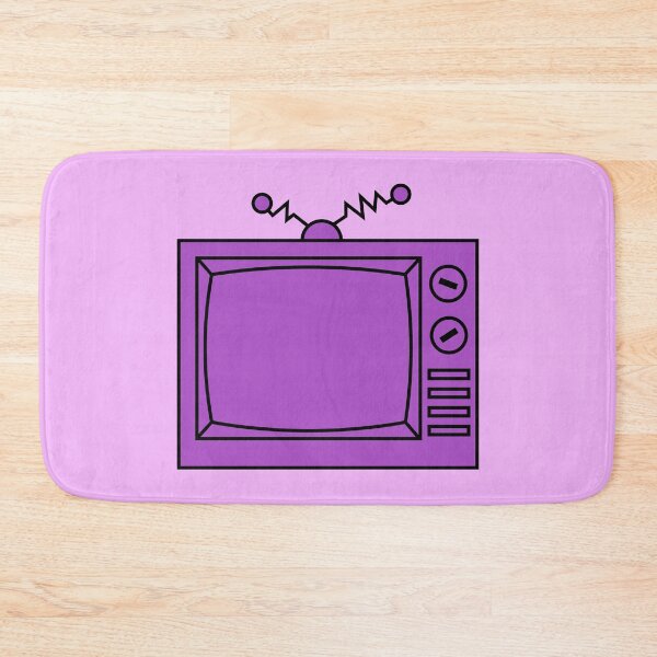 Item preview, Retro Television - Purple designed and sold by MOREDANKMEMES.