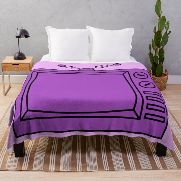 Item preview, Retro Television - Purple designed and sold by MOREDANKMEMES.