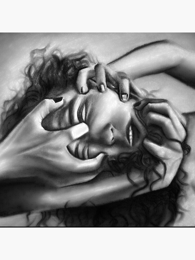 Death of an ego (Charcoal drawing) by SicadaArt