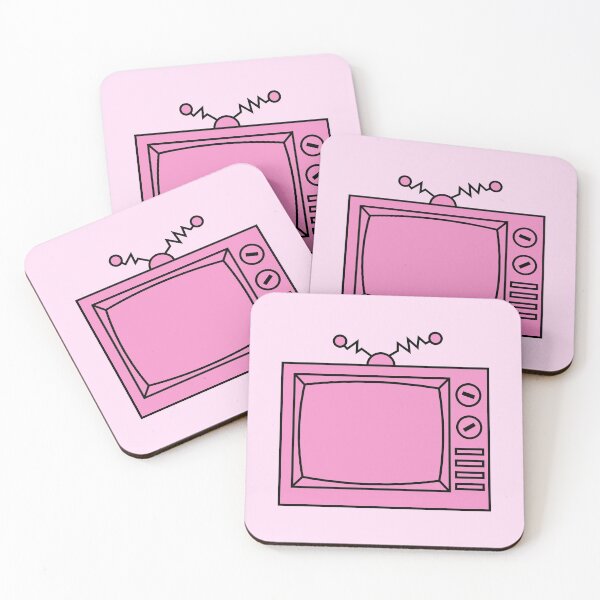 Item preview, Retro Television - Pink designed and sold by MOREDANKMEMES.