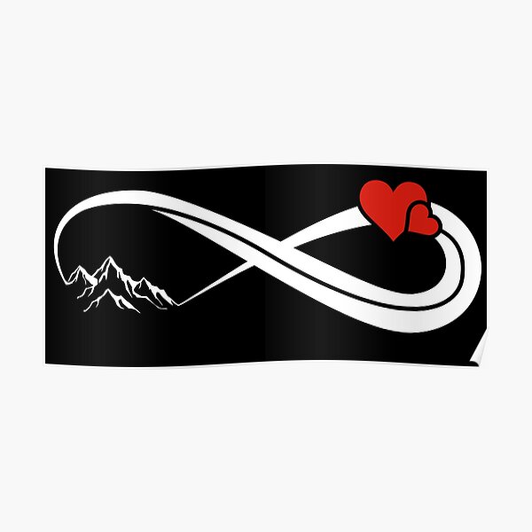 Poster Infinity Sign Redbubble