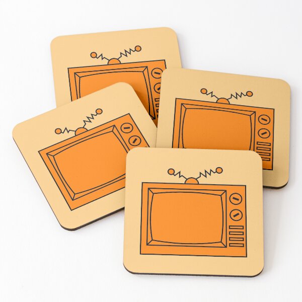 Item preview, Retro Television - Orange designed and sold by MOREDANKMEMES.