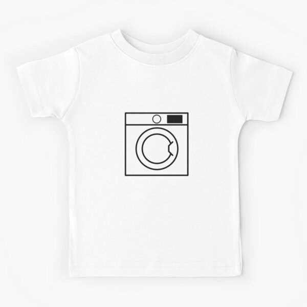 "Machine à laver" Pour Enfant/Kid's T-shirts en coton TS018347 