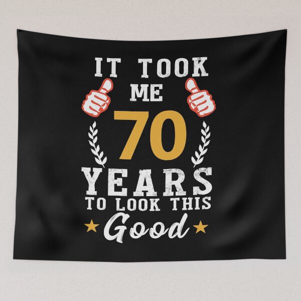 Item preview, 70th birthday funny saying gift designed and sold by 1681830934131.