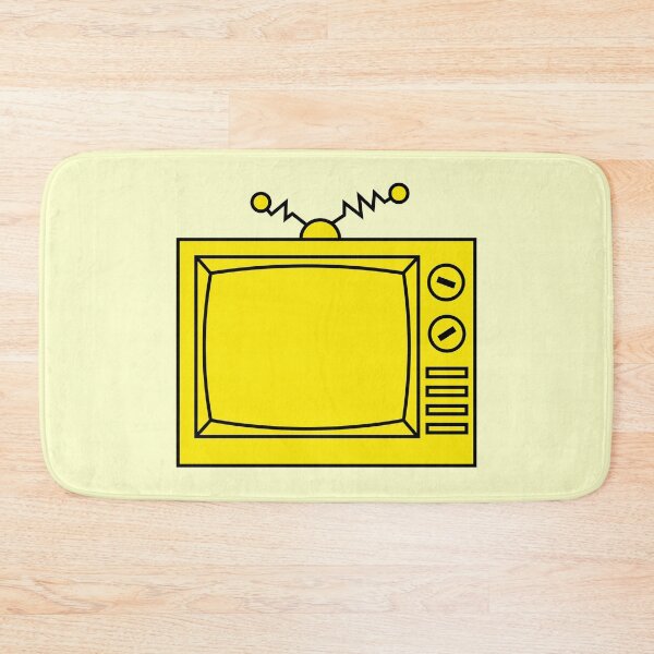Item preview, Retro Television - Yellow designed and sold by MOREDANKMEMES.