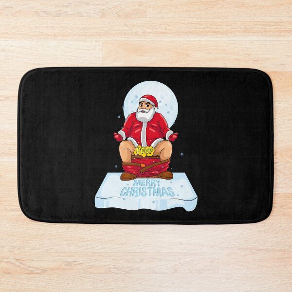 Item preview, Cute Santa Claus Shits In The Chimney designed and sold by anziehend.