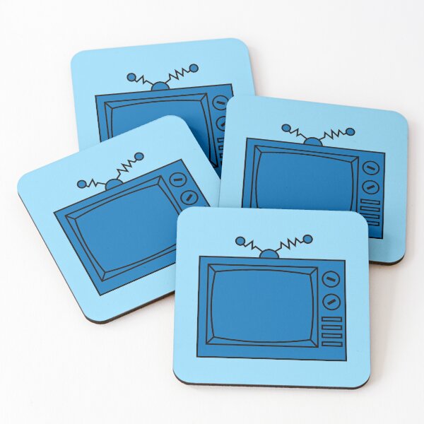 Item preview, Retro Television - Blue  designed and sold by MOREDANKMEMES.