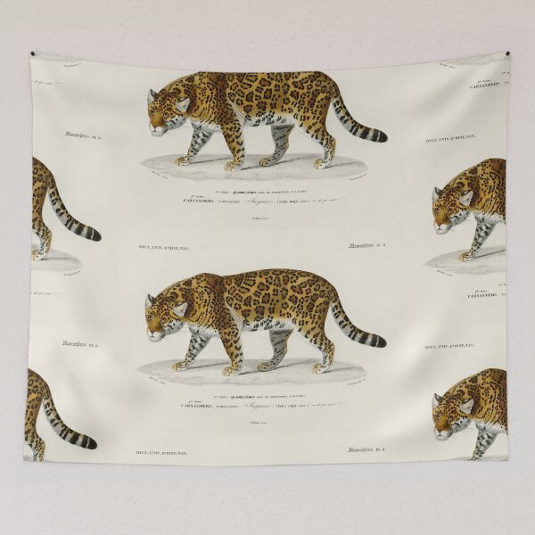 Item preview, Jaguar vintage illustration  designed and sold by Vintage Designs +.