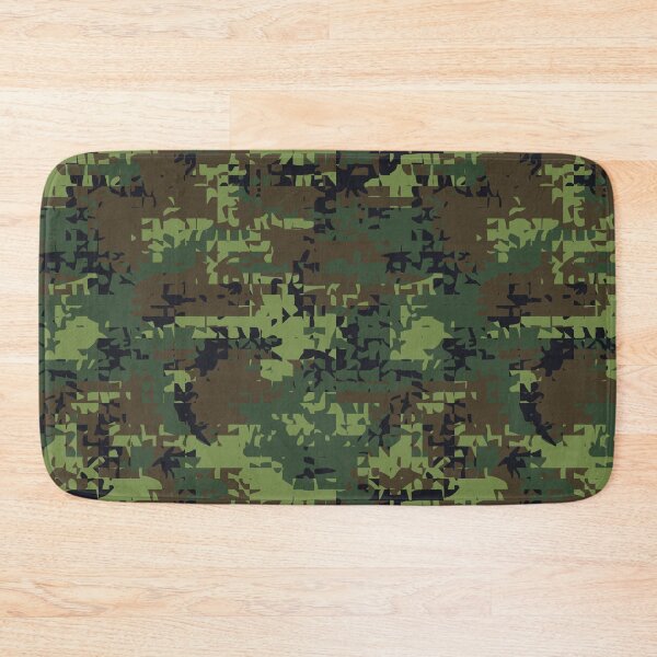 Item preview, Abstraction Green Military Camouflage designed and sold by artistium.