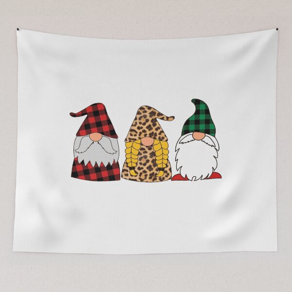 Item preview, Gnomes Leopard Printed Plaid Matching Christmas Pajamas Gift designed and sold by MagicBoutique.