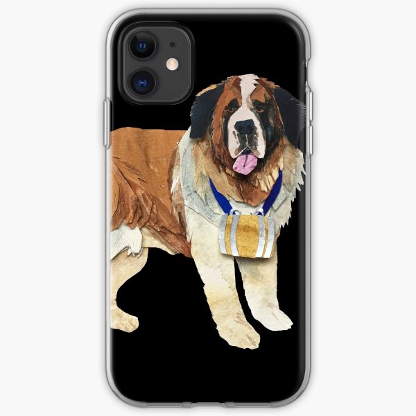 The Saint Bernard iPhone Soft Case