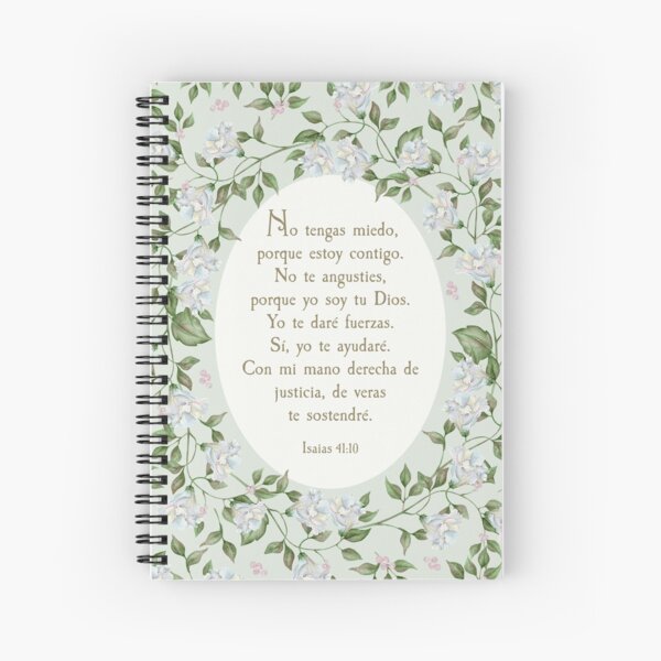 Item preview, ISAIAS 41:10 (FLORAL) designed and sold by Paper Bee Gift Shop.