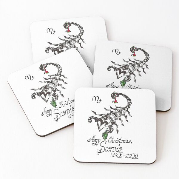 Item preview, Merry Christmas, Scorpio! designed and sold by creakingwillow.