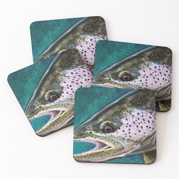 Item preview, The Steelhead Trout designed and sold by fishweardesigns.