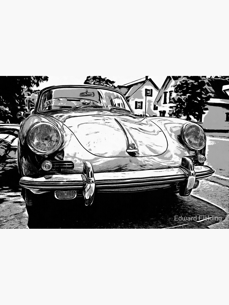 "Classic Vintage Porsche" Poster for Sale by peanutroaster Redbubble