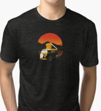 2 Frogs in the West - Official Clothing Wear Tri-blend T-Shirt