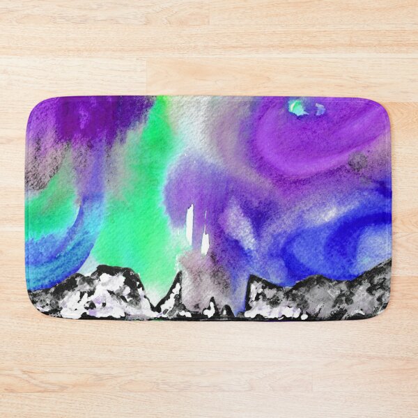 Item preview, Northern Lights and Mountains - Purple Palette designed and sold by Niina  Niskanen.