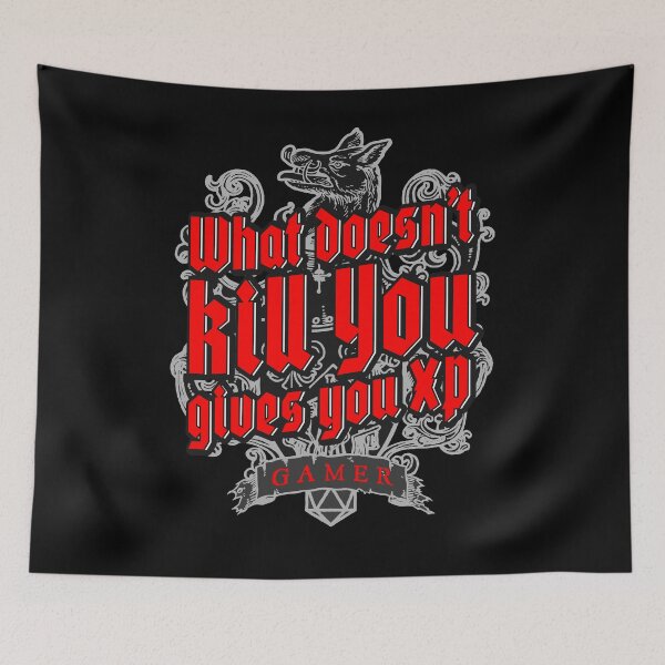 Item preview, What Doesn't Kill You Gives You XP designed and sold by GrandeDuc.