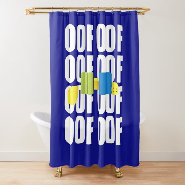 Roblox For Boy Shower Curtains Redbubble - laundry quote roblox