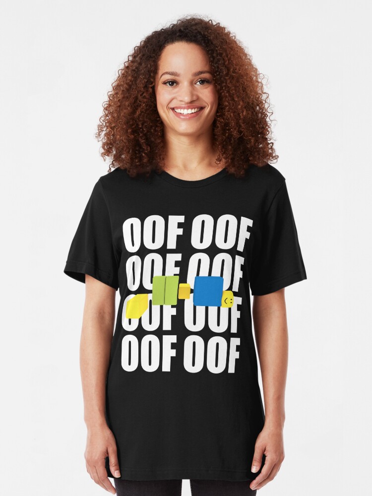 Roblox Oof Meme Funny Noob Gamer Gifts Idea T Shirt By Smoothnoob Redbubble - oof roblox oof noob kids t shirt by smoothnoob redbubble