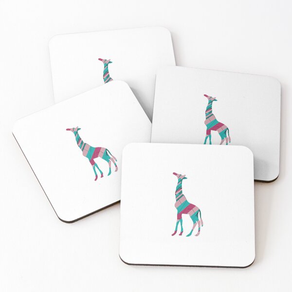 Item preview, colorful giraffe designed and sold by Zos Design.