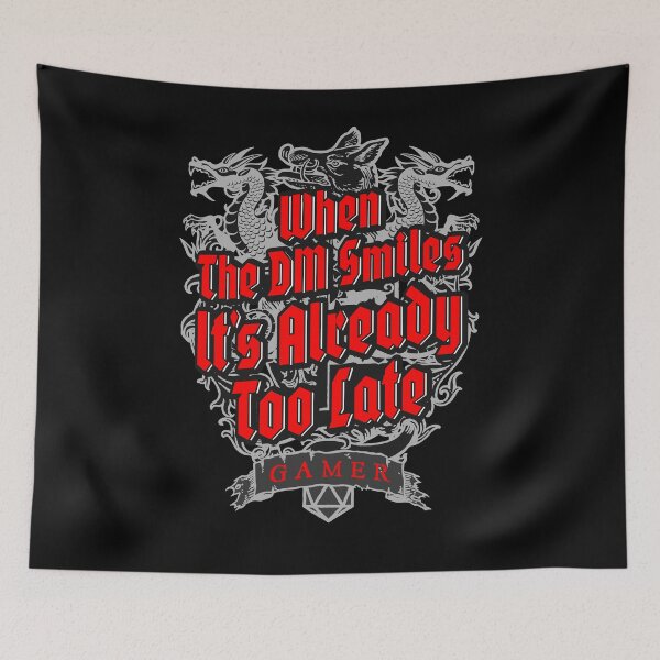 Item preview, When The DM Smiles It's Already Too Late designed and sold by GrandeDuc.