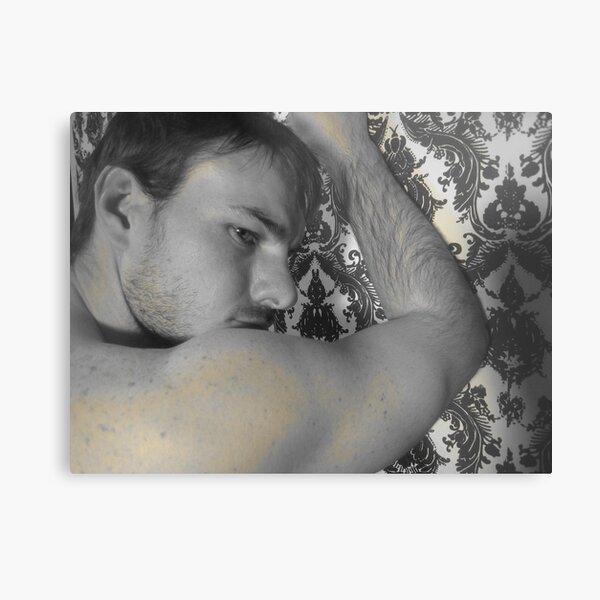 Sexy men Metal Print
