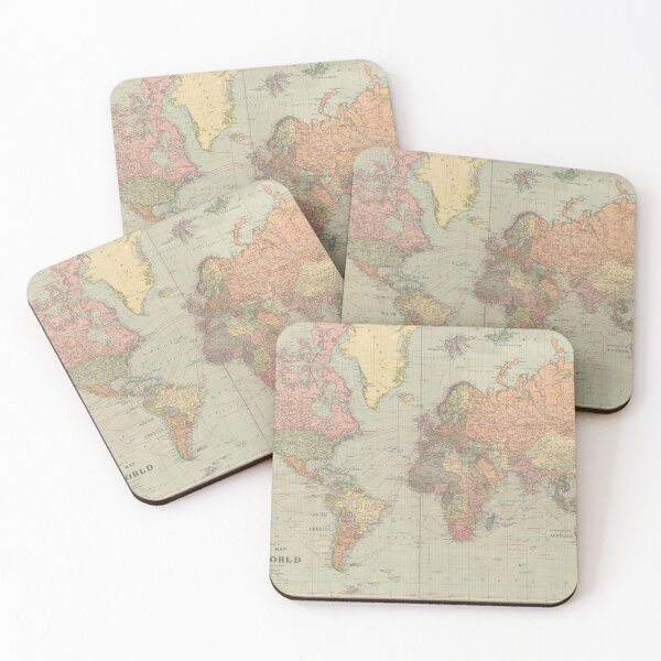 Item preview, General Map of the World by Stanford year 1922 designed and sold by Lefteris Betsis.