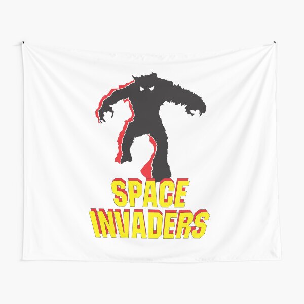 Space Invaders Tapestry