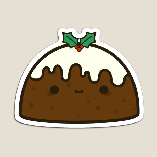 Item preview, Cute Christmas pudding designed and sold by peppermintpopuk.
