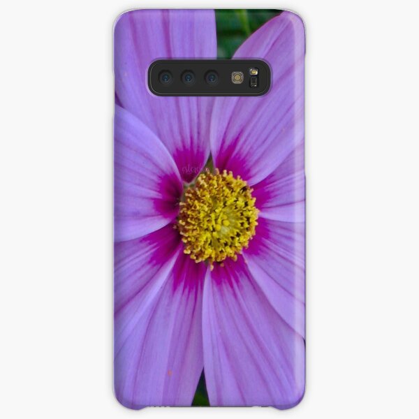 Purple flower design Samsung Galaxy Snap Case