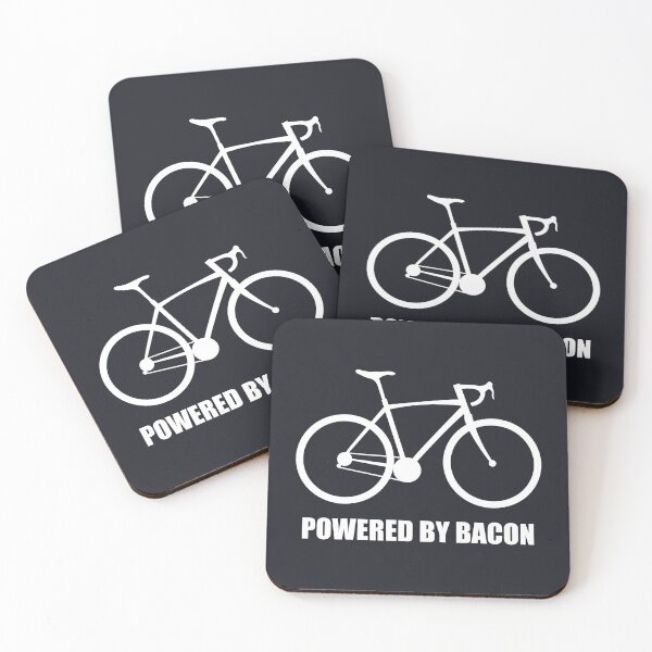 Artikelvorschau, Radfahren mit Unterstützung von Bacon entworfen und verkauft von Esskay Designs.