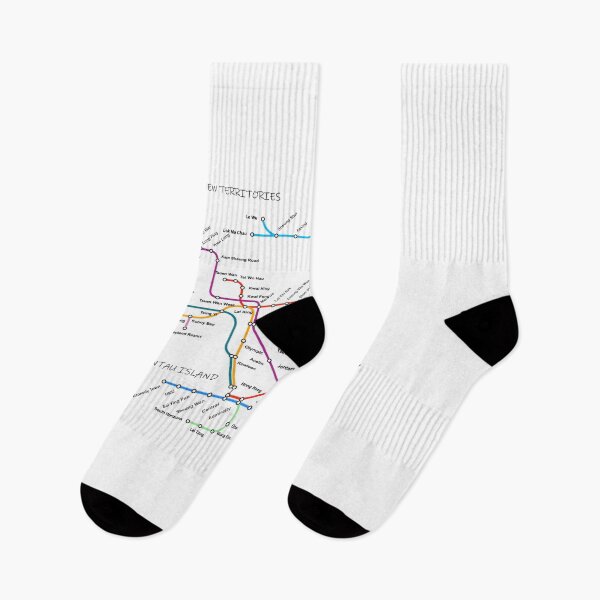 Item preview, Hong Kong Subway Map designed and sold by KALEIDOSCOPE UK.