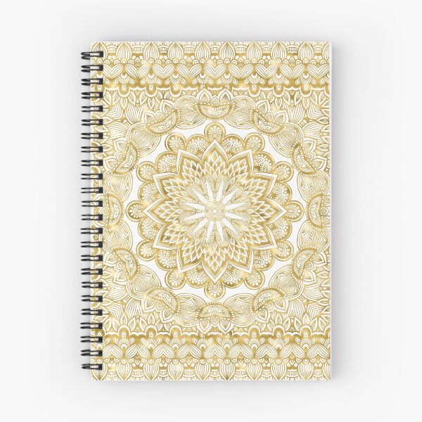 Artikelvorschau, Orient Espresso Muster Mandala in Gold entworfen und verkauft von Octavia Soldani.