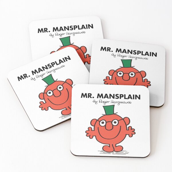Item preview, MR MANSPLAIN designed and sold by neopod.